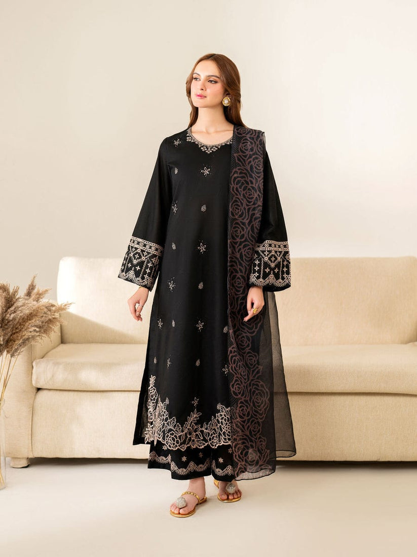 DHANAK EMB 3PC SUIT BH -0010030