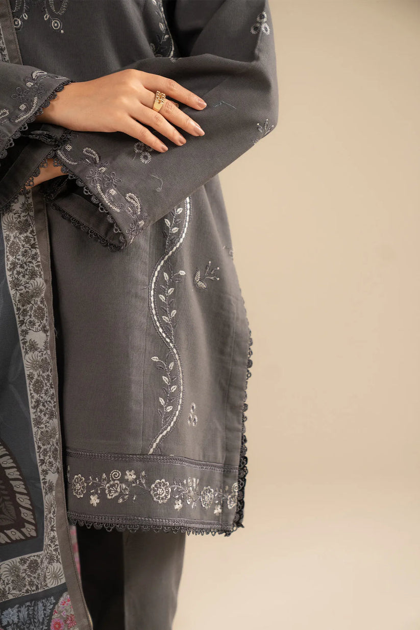DHANAK EMB 3PC SUIT BH -001006