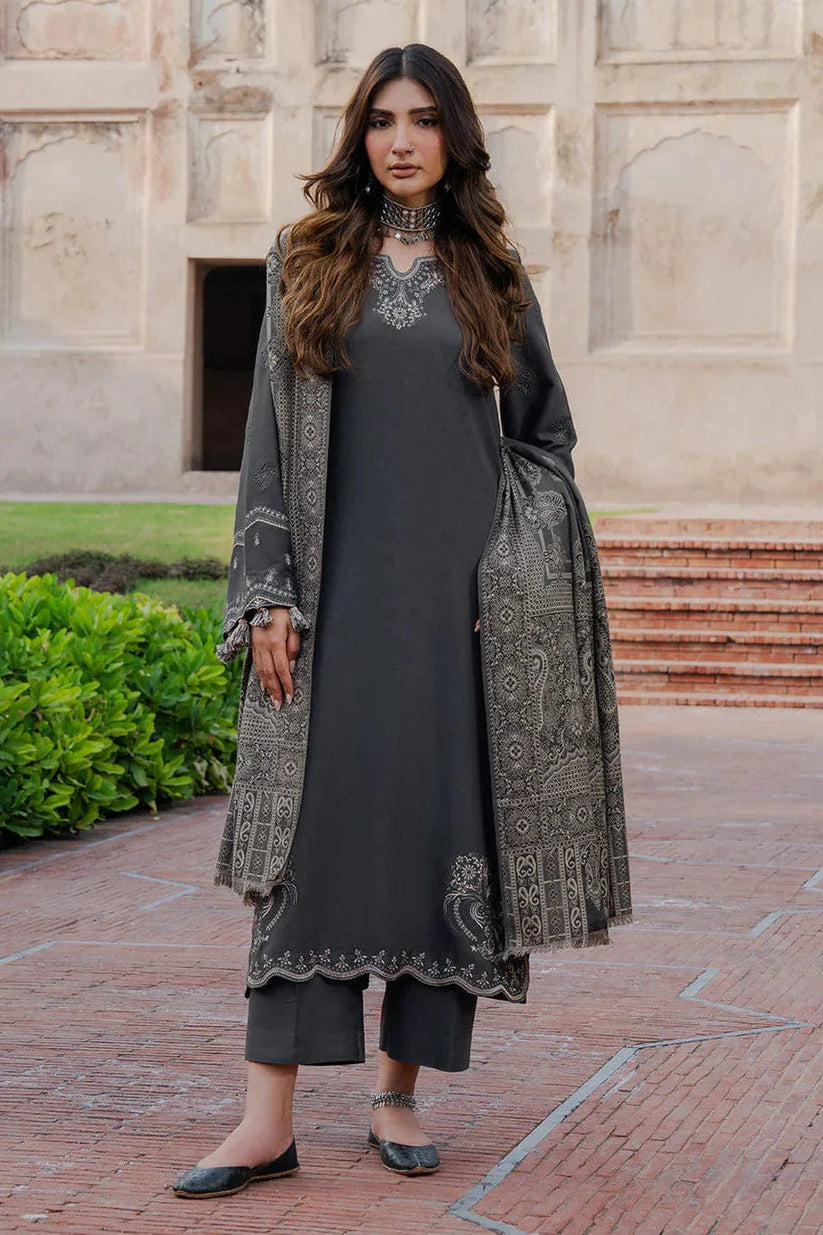 DHANAK EMB 3PC SUIT BH -001010