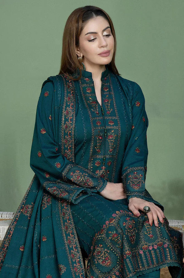 DHANAK EMB 3PC SUIT BH -0010032