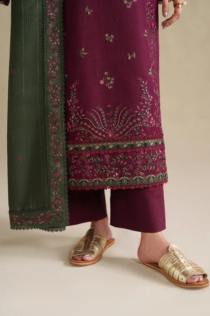 DHANAK EMB 3PC SUIT BH -0010037