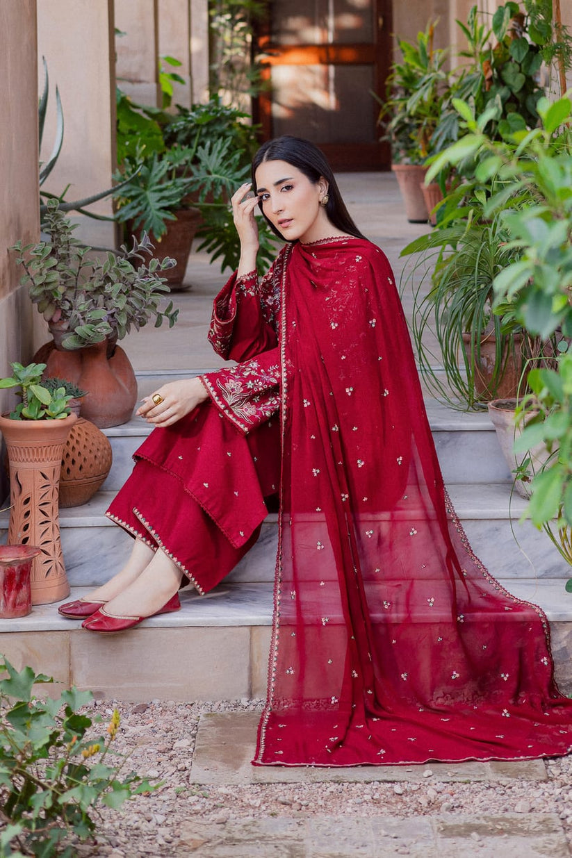 DHANAK EMB 3PC SUIT BH -0010039