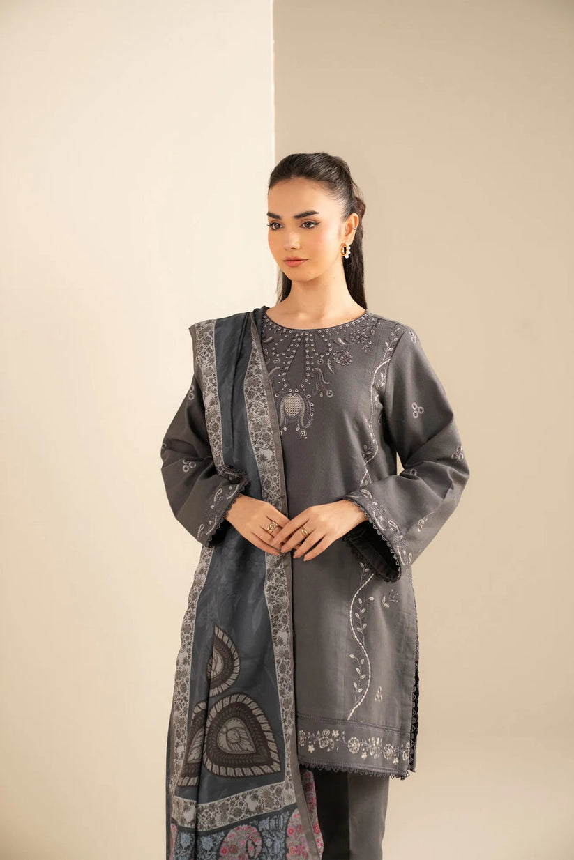 DHANAK EMB 3PC SUIT BH -001006