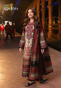 3PC LAWN PRINTED SHIRT WITH VOILE PRINTED DUAPTTA - 4014