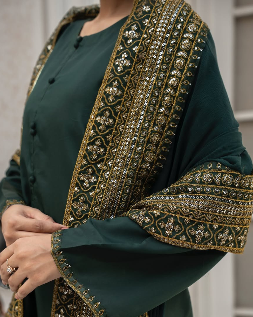 ROYAL CHARM EMB 3PC SUIT NLS-001004