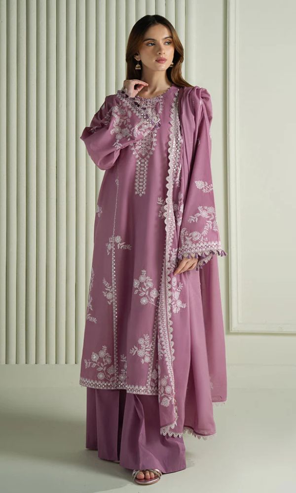DHANAK EMB 3PC SUIT BH -0010016