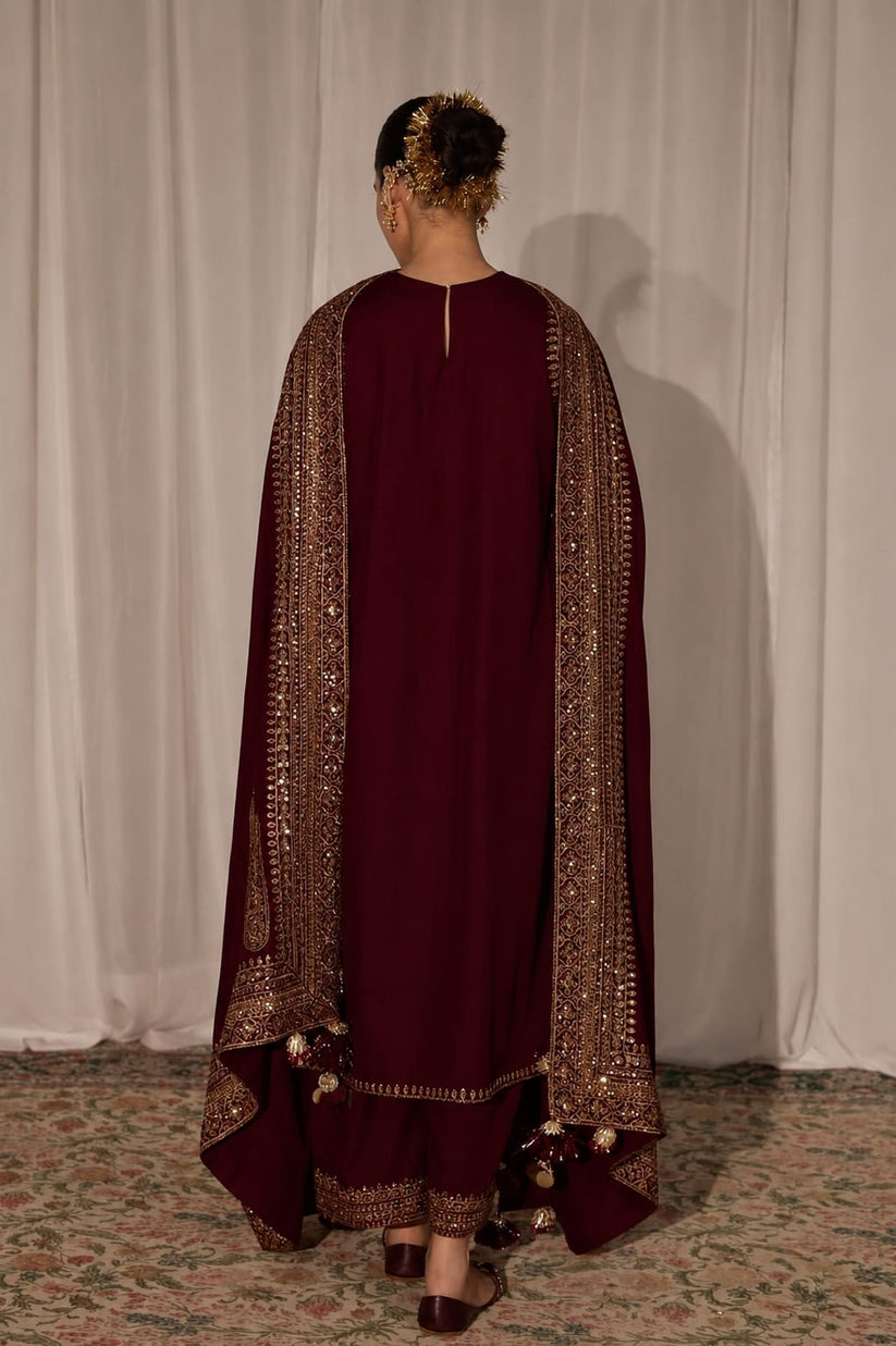 ROYAL CHARM EMB 3PC SUIT NLS-001002