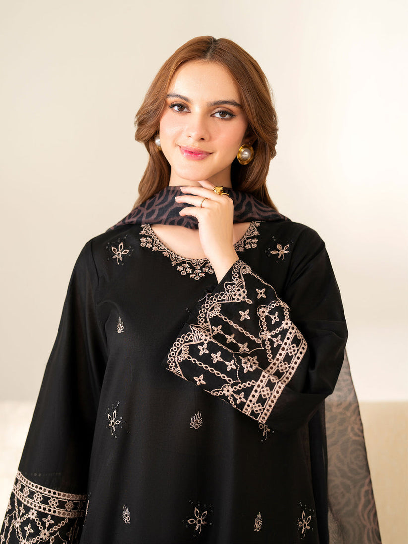 DHANAK EMB 3PC SUIT BH -0010030