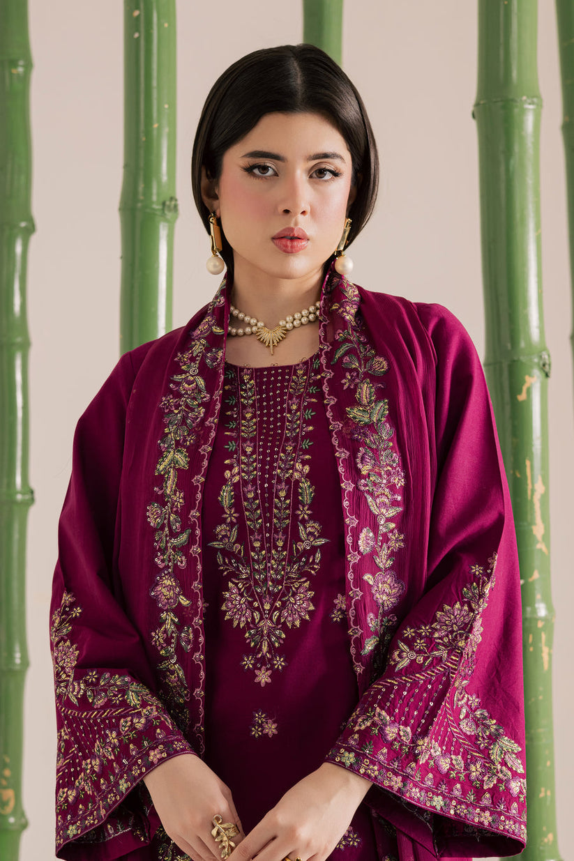 DHANAK EMB 3PC SUIT BH -0010033