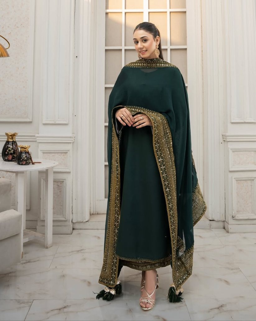 ROYAL CHARM EMB 3PC SUIT NLS-001004