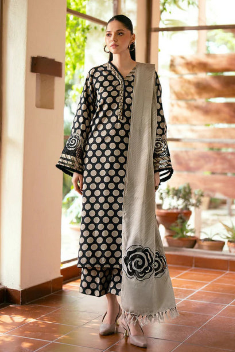 3PC LAWN PRINTED SHIRT WITH VOILE PRINTED DUAPTTA