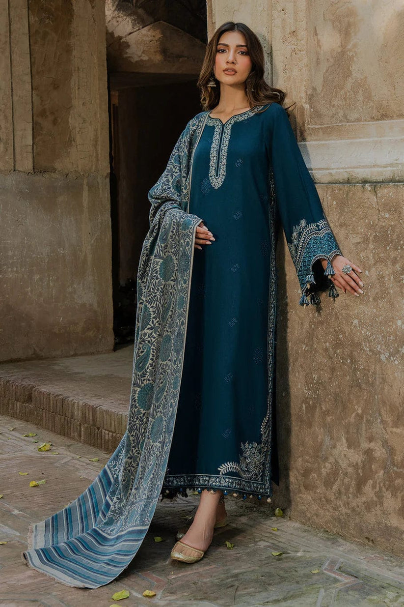 Lawn 3PC Embroidered Suit H-6142