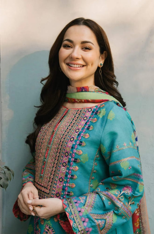 DHANAK EMB 3PC SUIT BH -001004