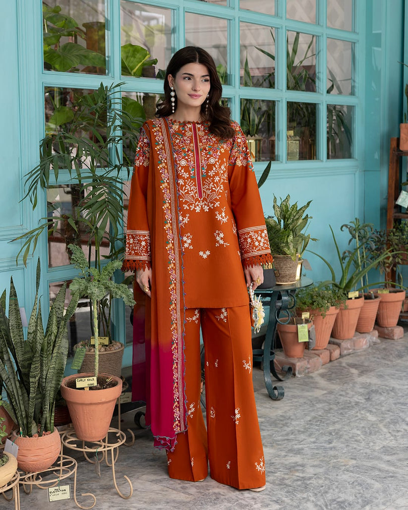 DHANAK EMB 3PC SUIT BH -0010038